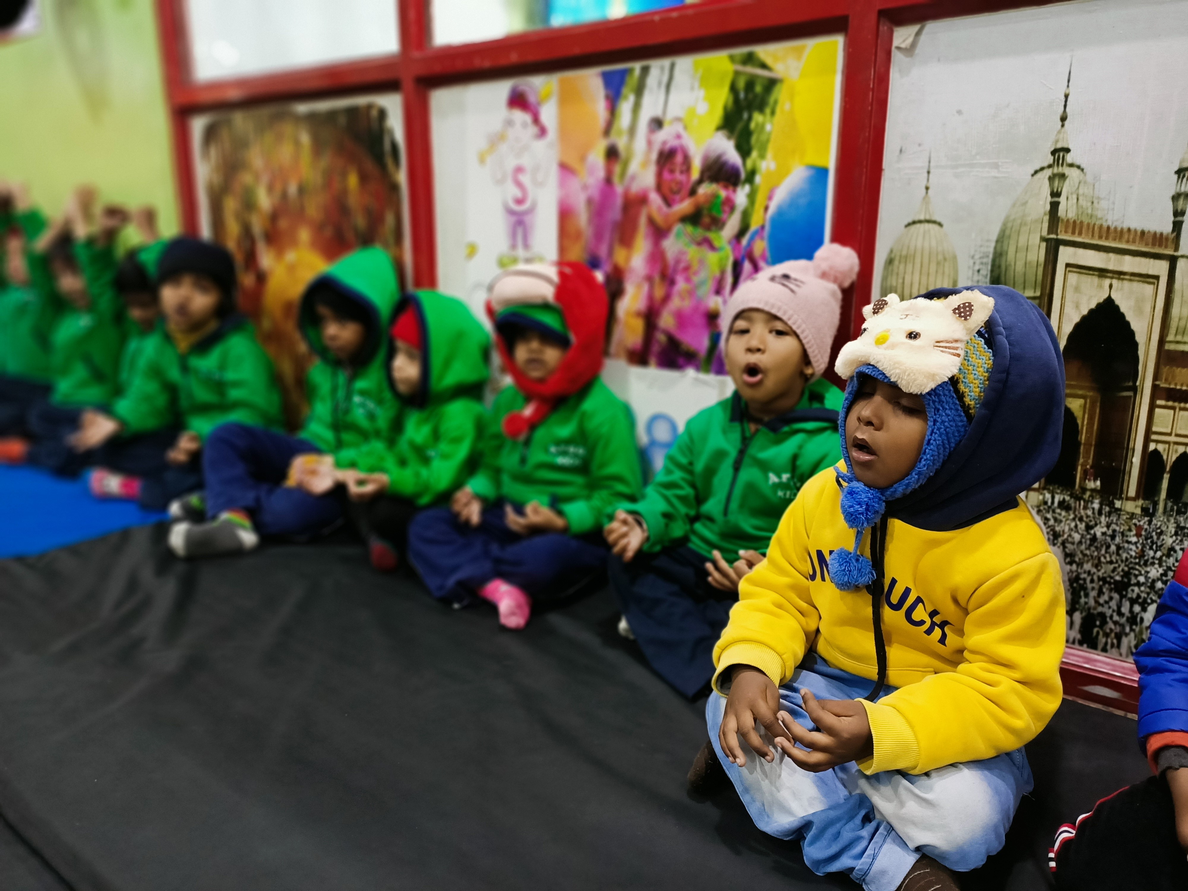 Kids Doing Yoga