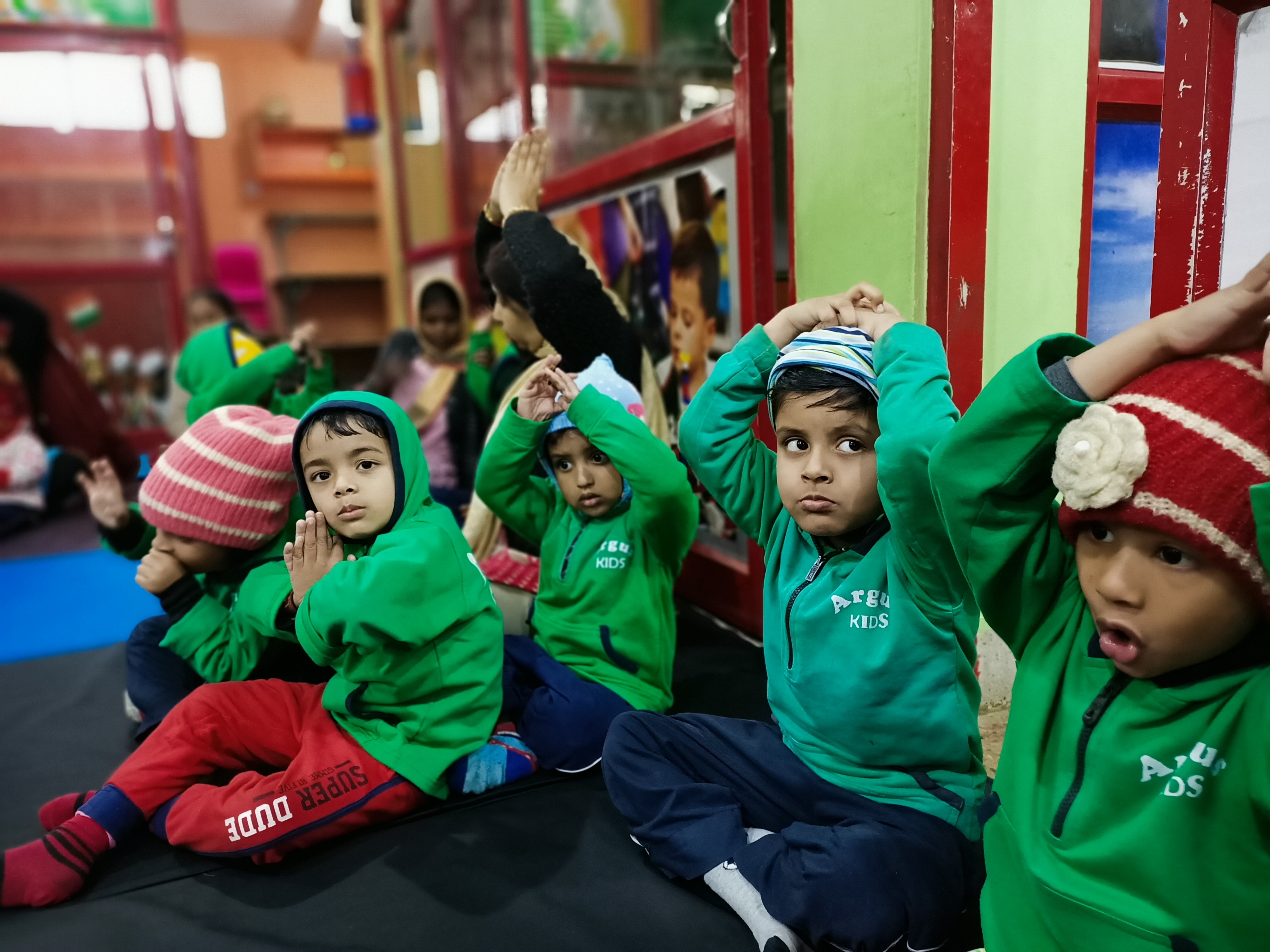 Kids Doing Yoga