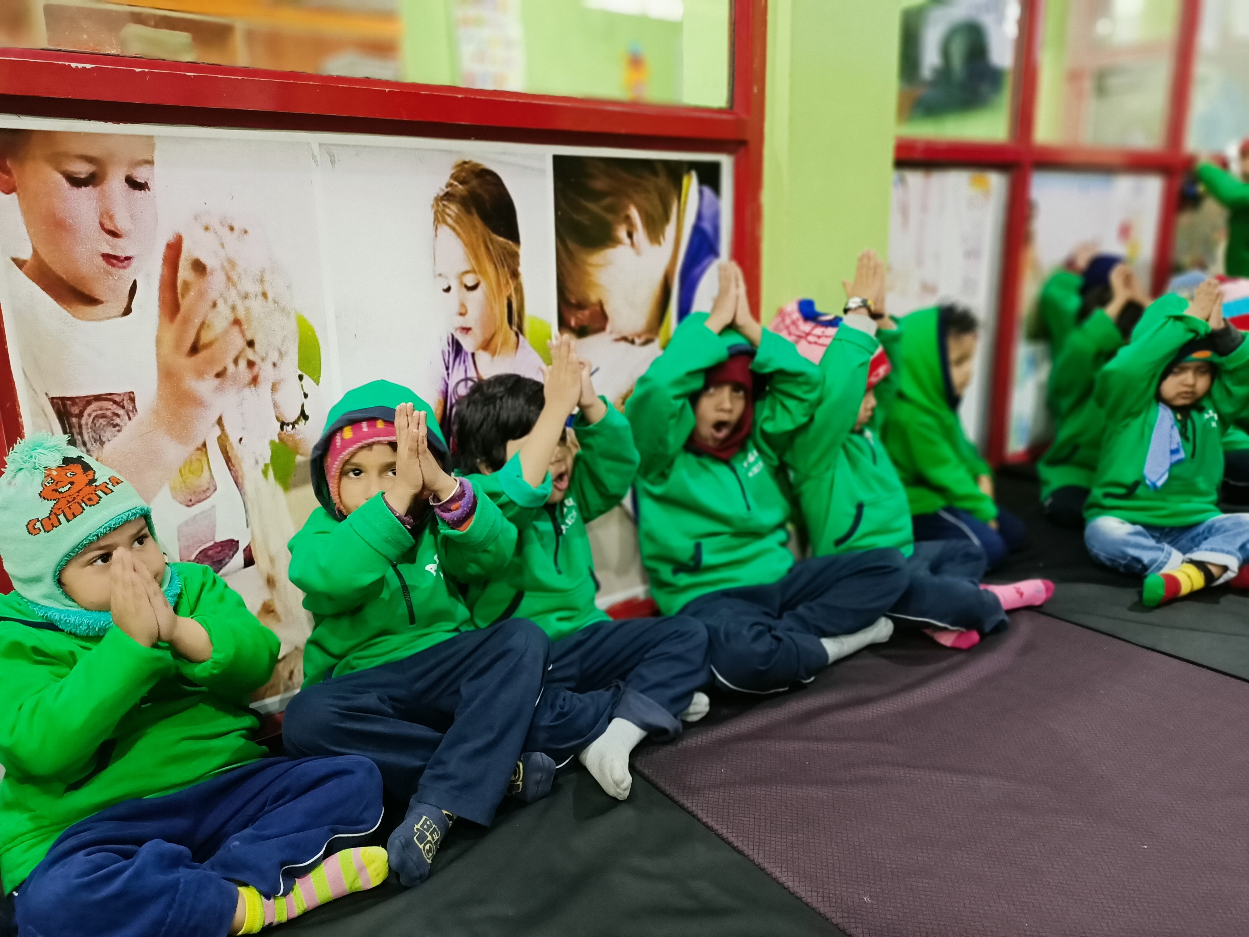 Kids Doing Yoga