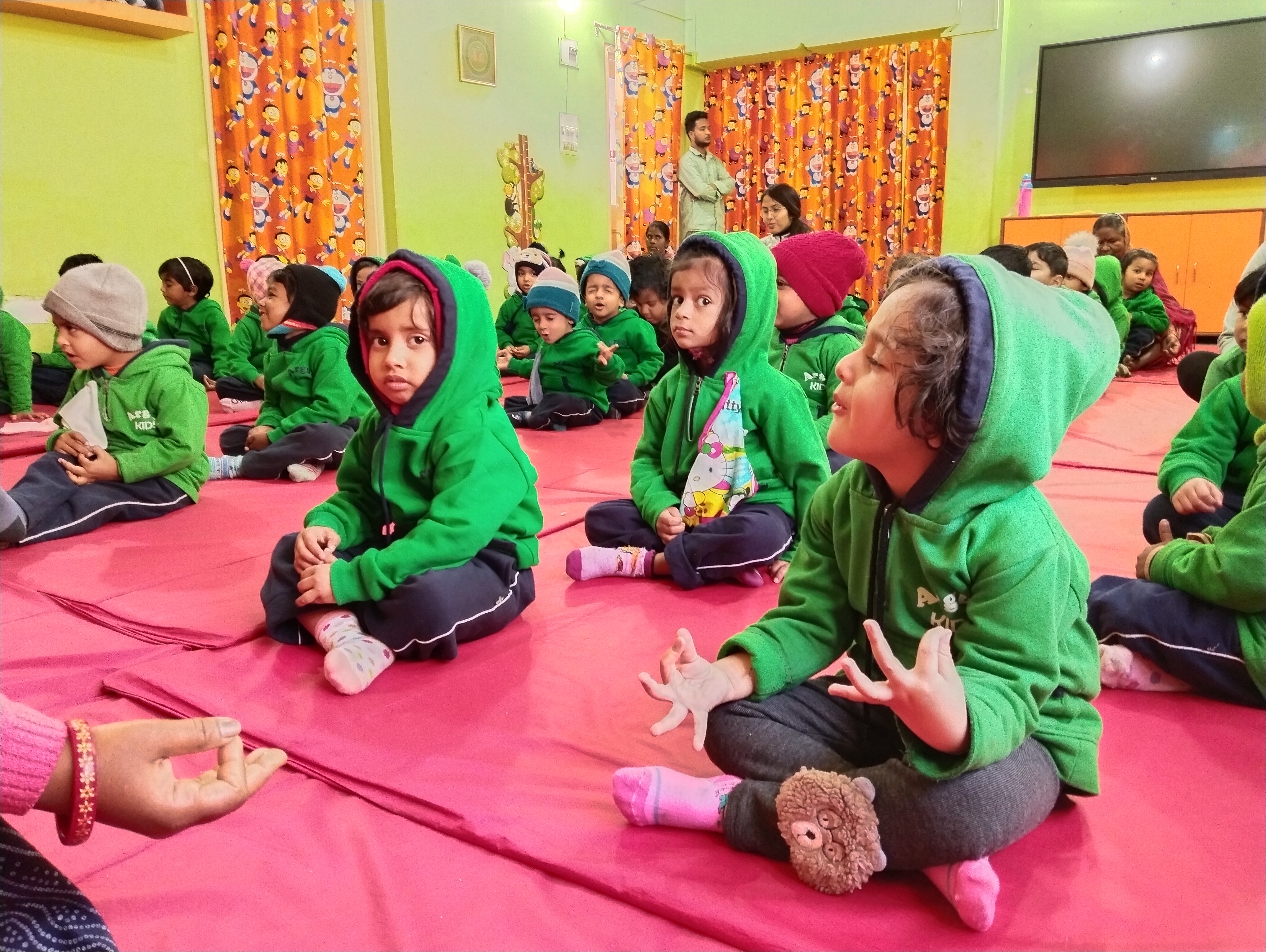 Kids Doing Yoga