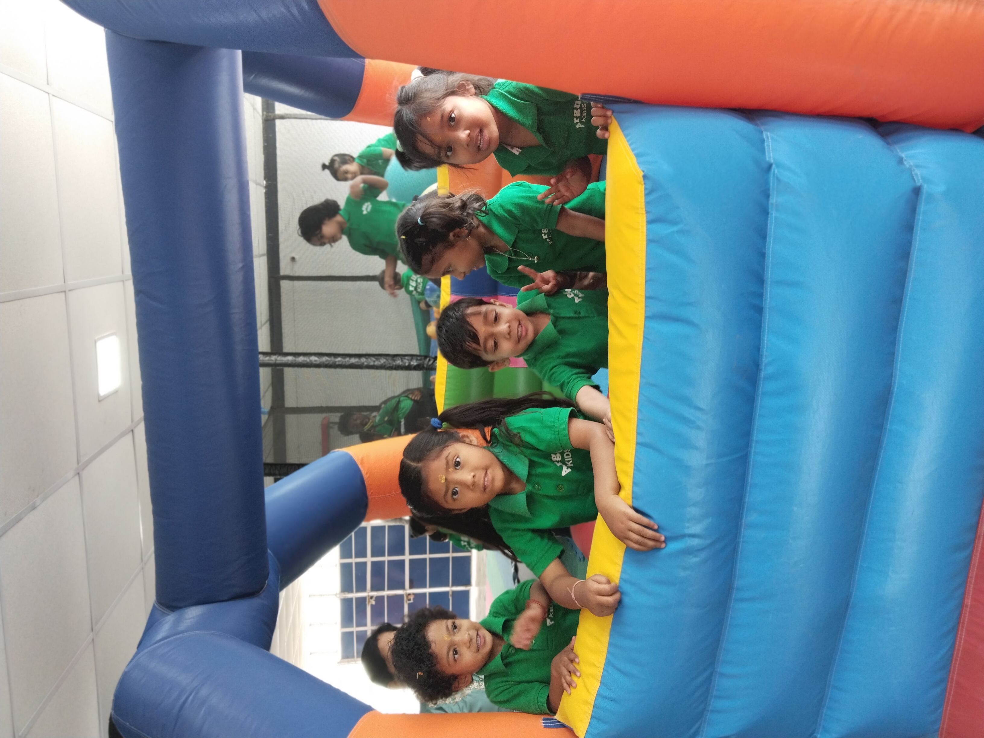 Kids at play area